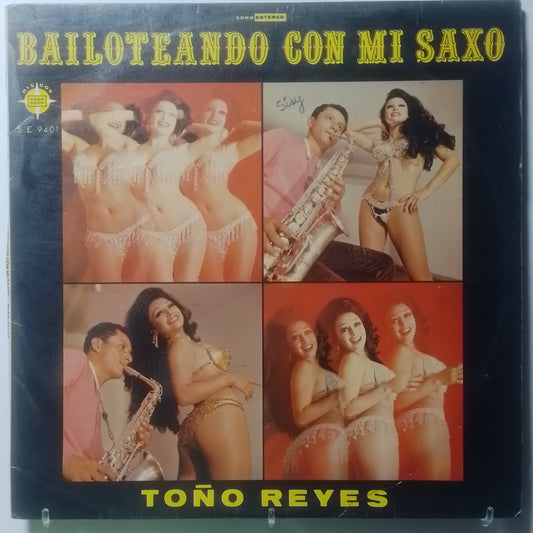 lp Toño Reyes Bailoteando Con Mi Saxo made peru 1972 latin salsa