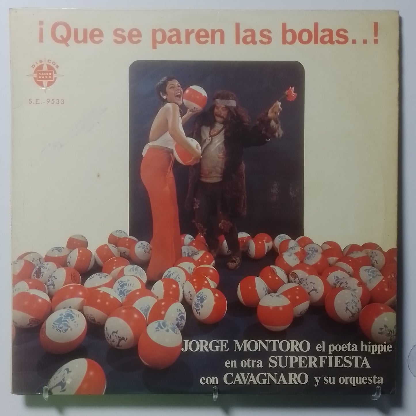 lp Jorge Montoro Con Cavagnaro Y Su Orquesta Que Se Paren Las Bolas made peru 1975 tropical latin