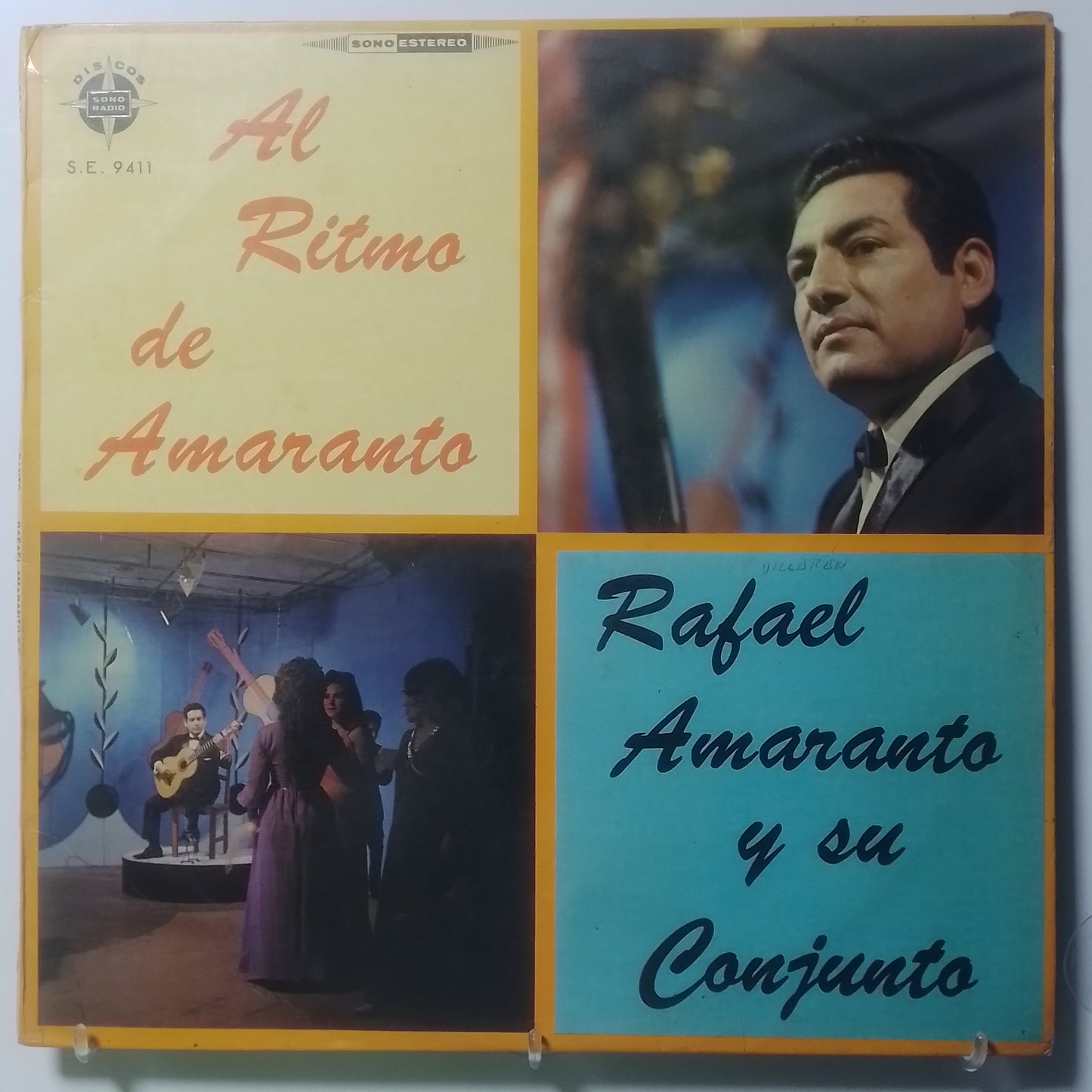 lp Rafael Amaranto Y Su Conjunto Al Ritmo De Amaranto made peru 1980 criollo folk