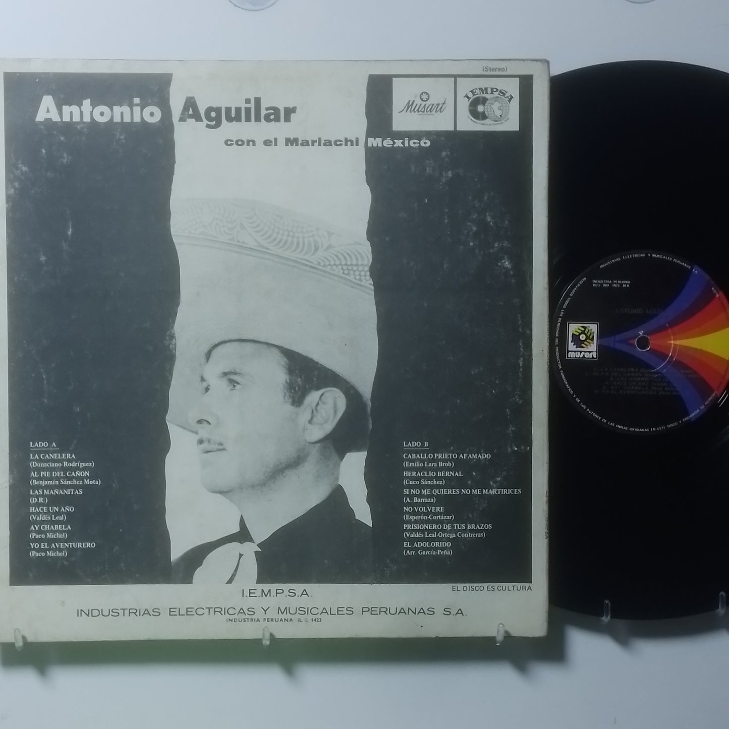 lp antonio aguilar antonio aguilar made peru 1980 ranchera folk