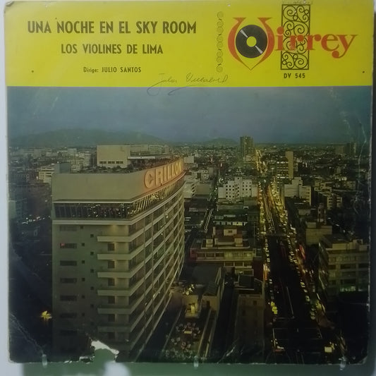 lp Los Violines De Lima Una Noche En El Sky Room made peru 1965 criollo folk