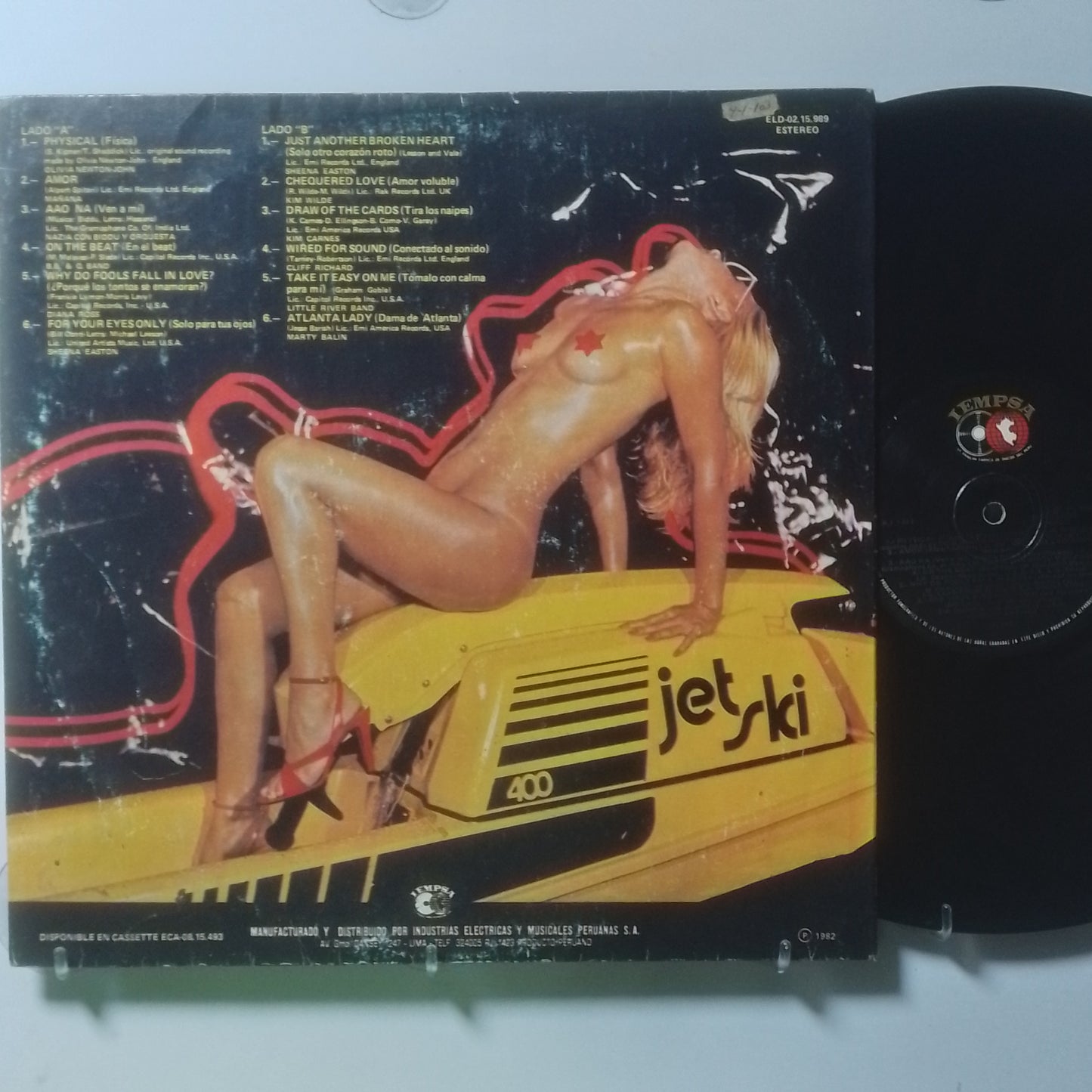 lp Discohit physical just another broken varios made peru 1982 pop rock