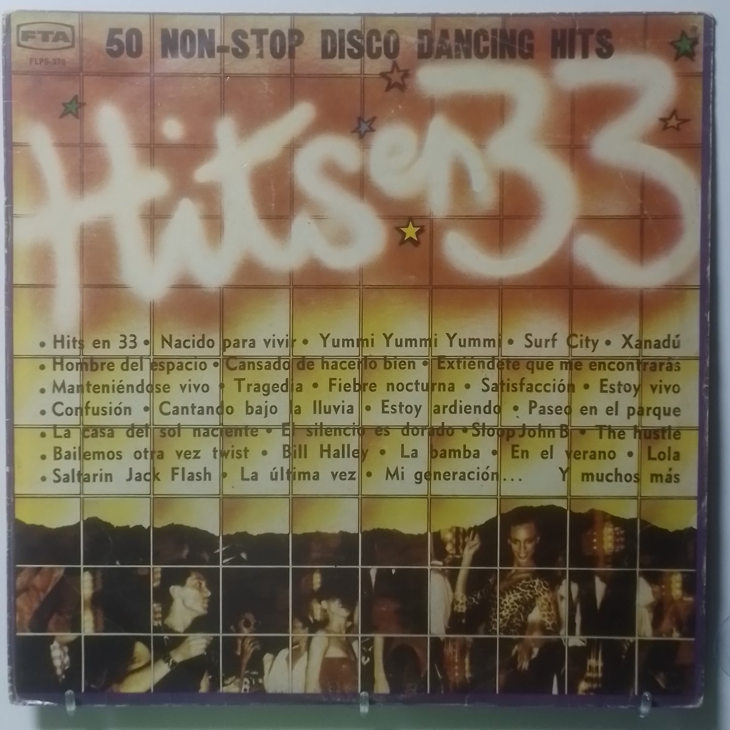 lp Hits En 33 50 Non-Stop Disco Dancing Hits made peru 1982 rock