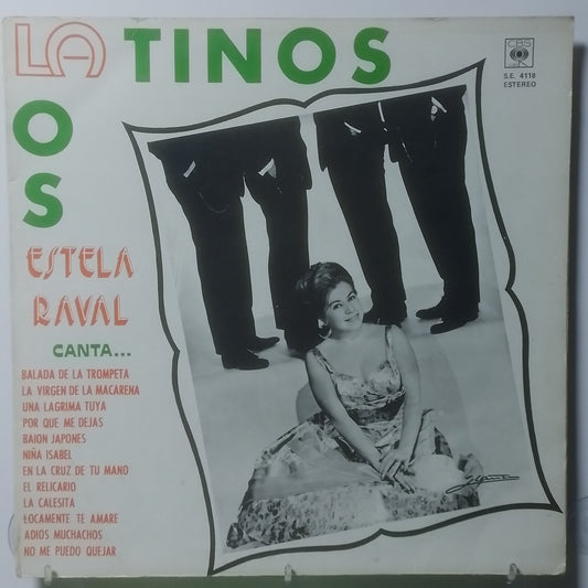 lp Estela Raval y Los Cinco Latinos Estela Raval Canta made peru 1970 latin balada