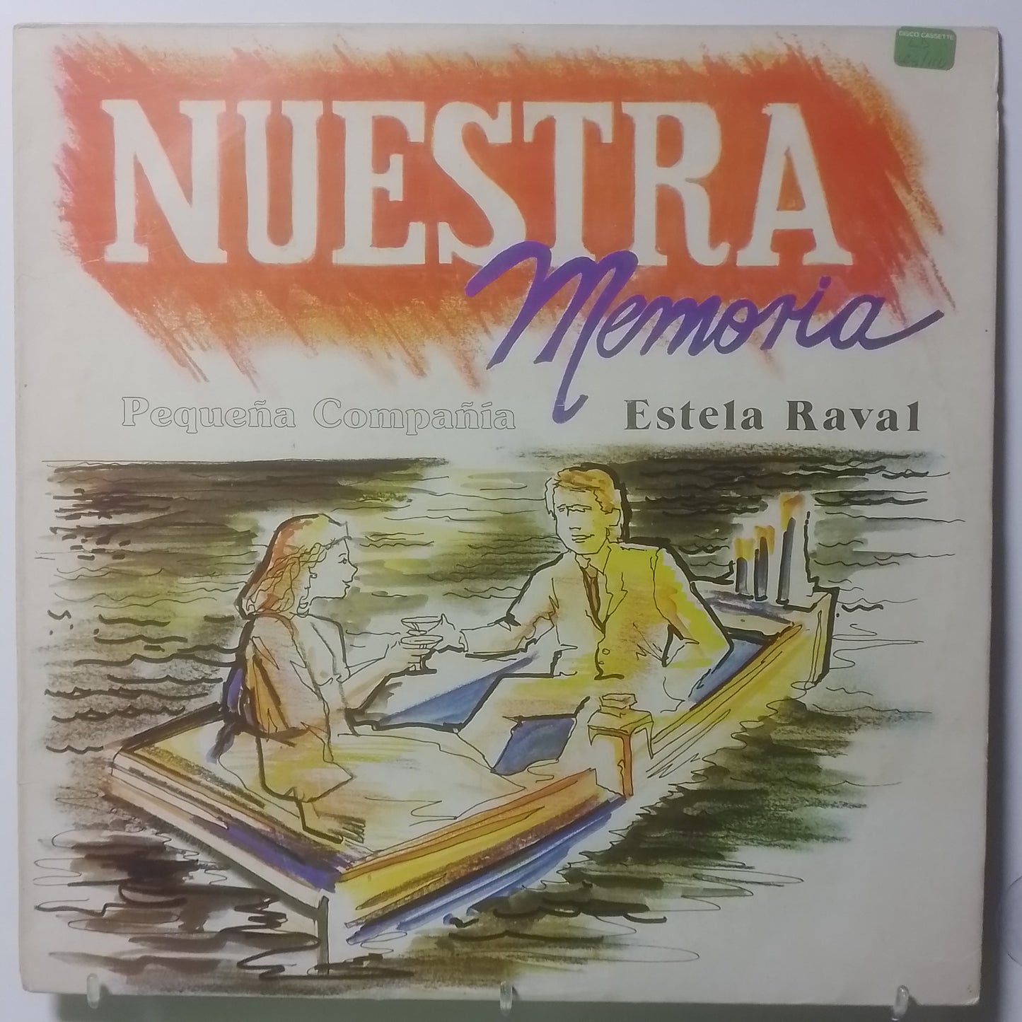 lp estela raval pequeña compañia nuestra memoria made peru 1988 latin balada