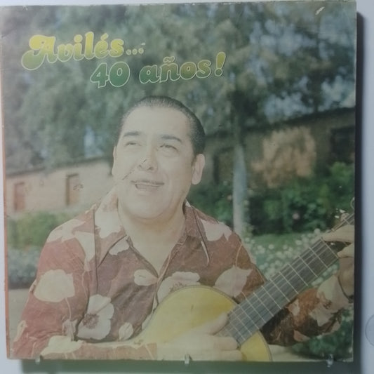 lp Oscar Aviles Aviles 40 Años Con Los Morochucos Pancho Jimenez Arturo Zambo Cavero made peru 1979 gatefold criollo folk