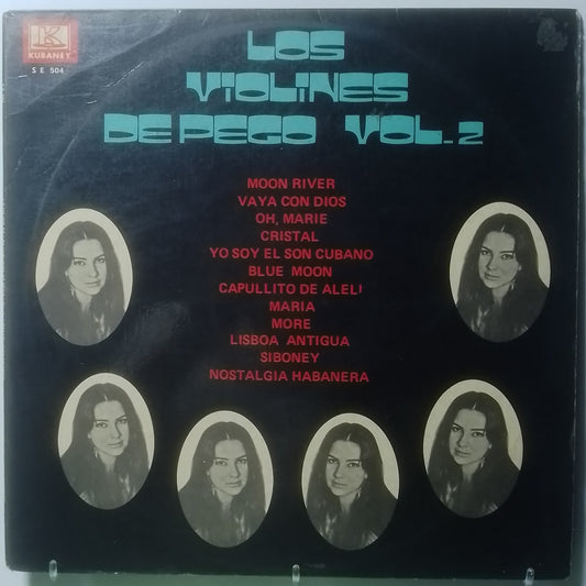 lp Orquesta Violines De Pego Lo Mejor De Los Violines De Pego Vol 2 made peru 1974 tropical latin