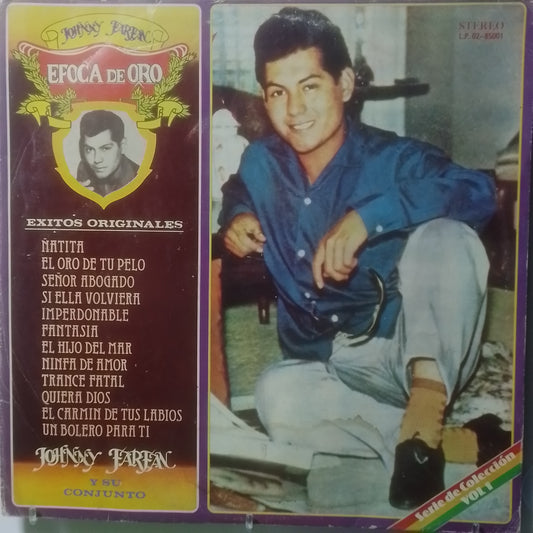 lp Johnny Farfan epoca de oro made peru 1980 latin bolero