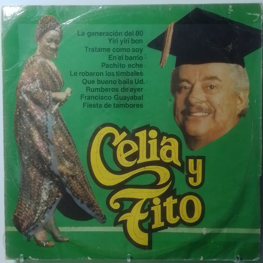 lp Celia Cruz y Tito Puente Celia y Tito made peru 1987 salsa