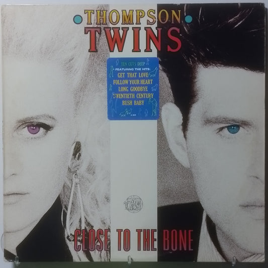 lp Thompson Twins Close To The Bone made usa 1987 promocional con insert pop rock