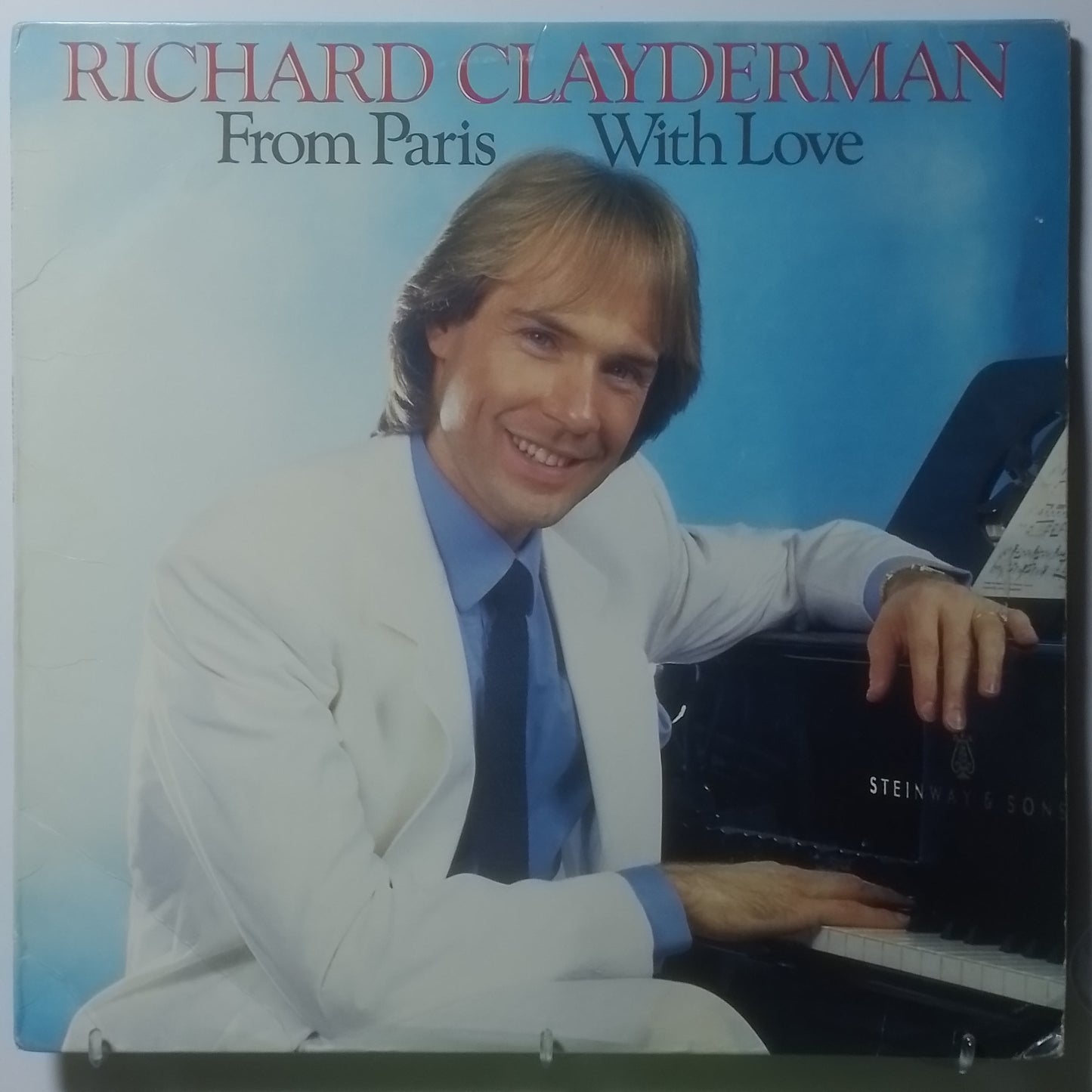 lp Richard Clayderman From Paris With Love made usa 1985 pop instrumental