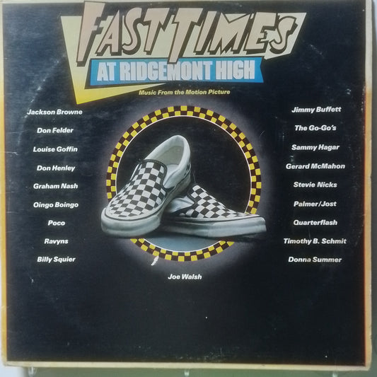 x2 lp Fast Times At Ridgemont High Don Henley Stevie Nicks Donna Summer varios made usa 1982 gatefold rock soundtrack