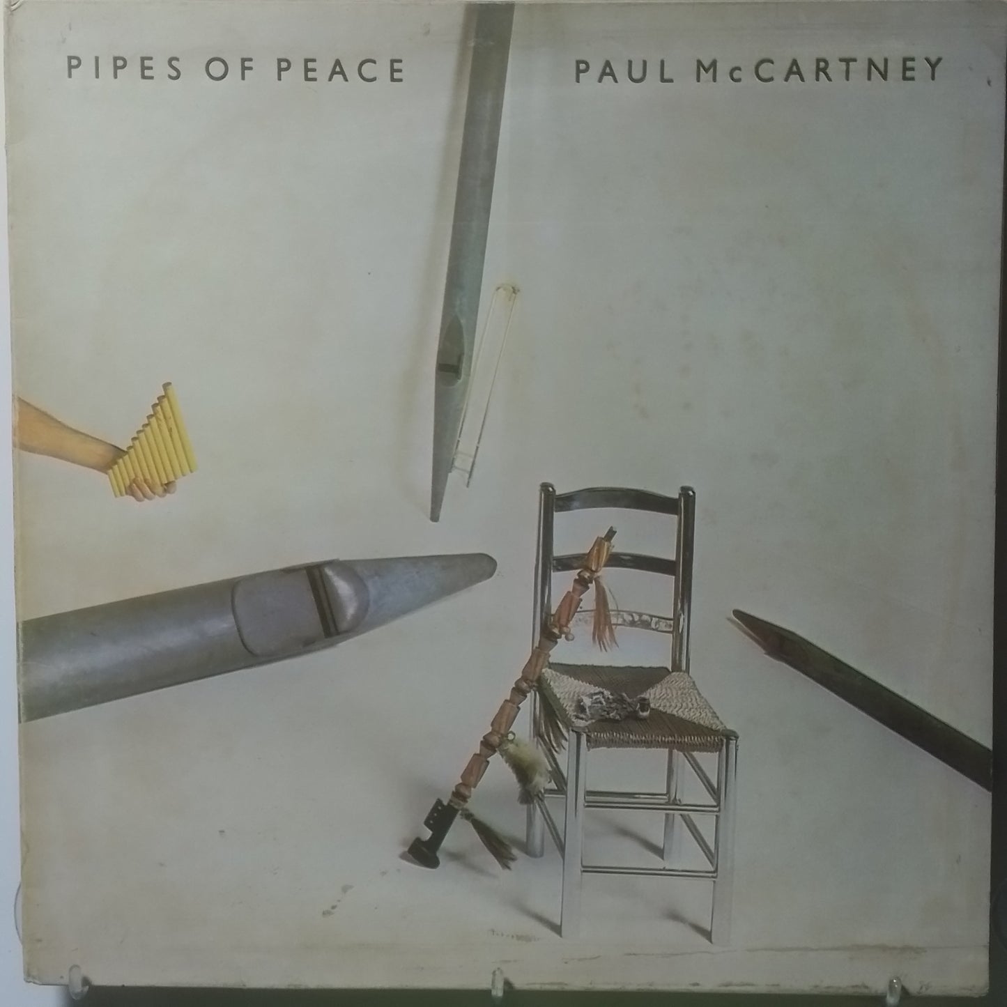 lp Paul McCartney Pipes Of Peace made peru 1983 gatefold rock