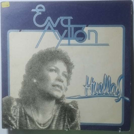 lp Eva Ayllon Huellas made peru 1987 criollo folk