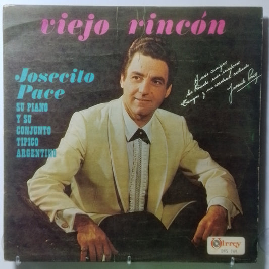 lp Josecito Pace Viejo Rincon made peru 1970 tango folk