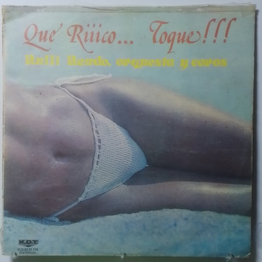 lp Rulli Rendo Orquesta y Coros que rico toque made peru 1981 latin cumbia