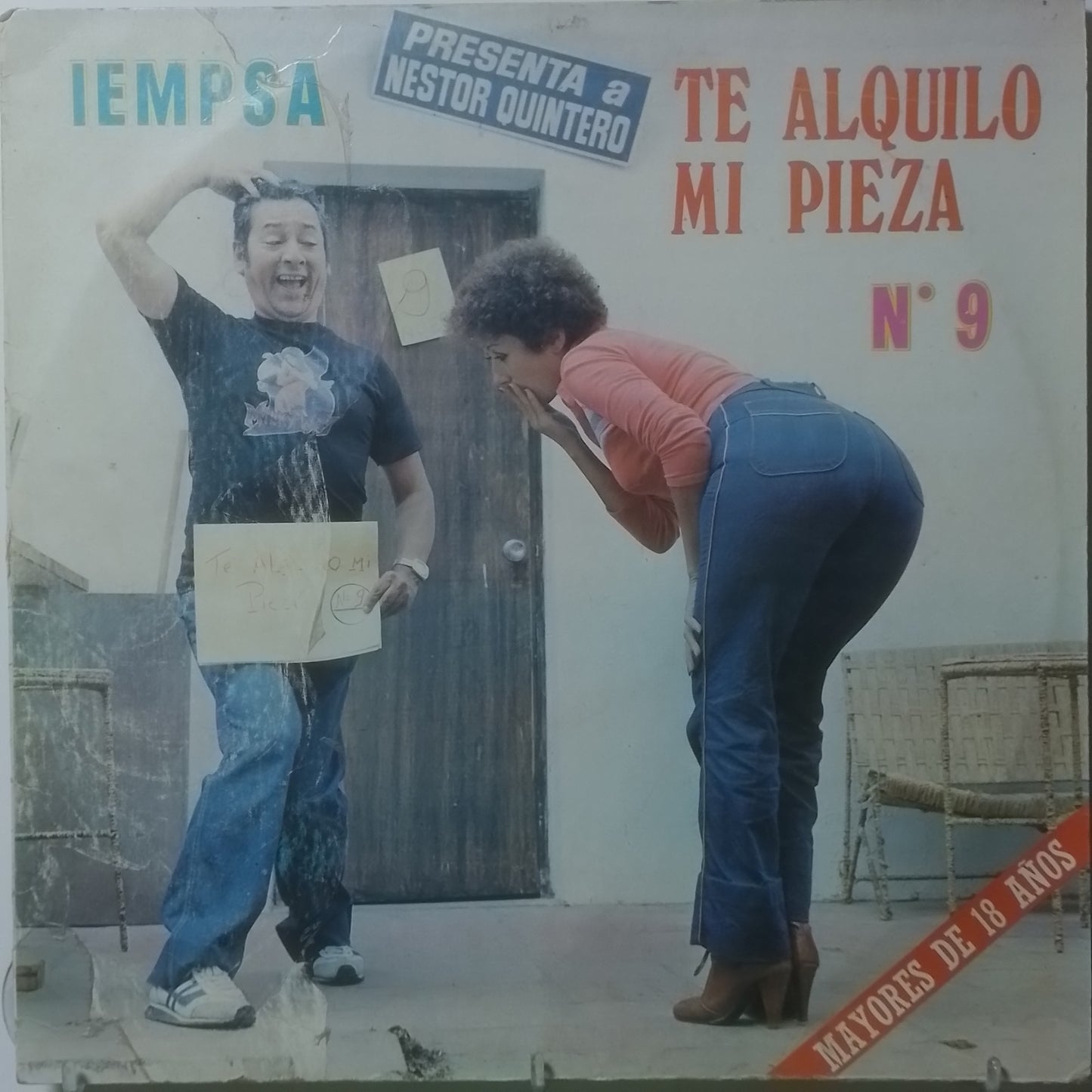 lp Nestor Quintero Te Alquilo Mi Pieza No 9 made peru 1980 comedia