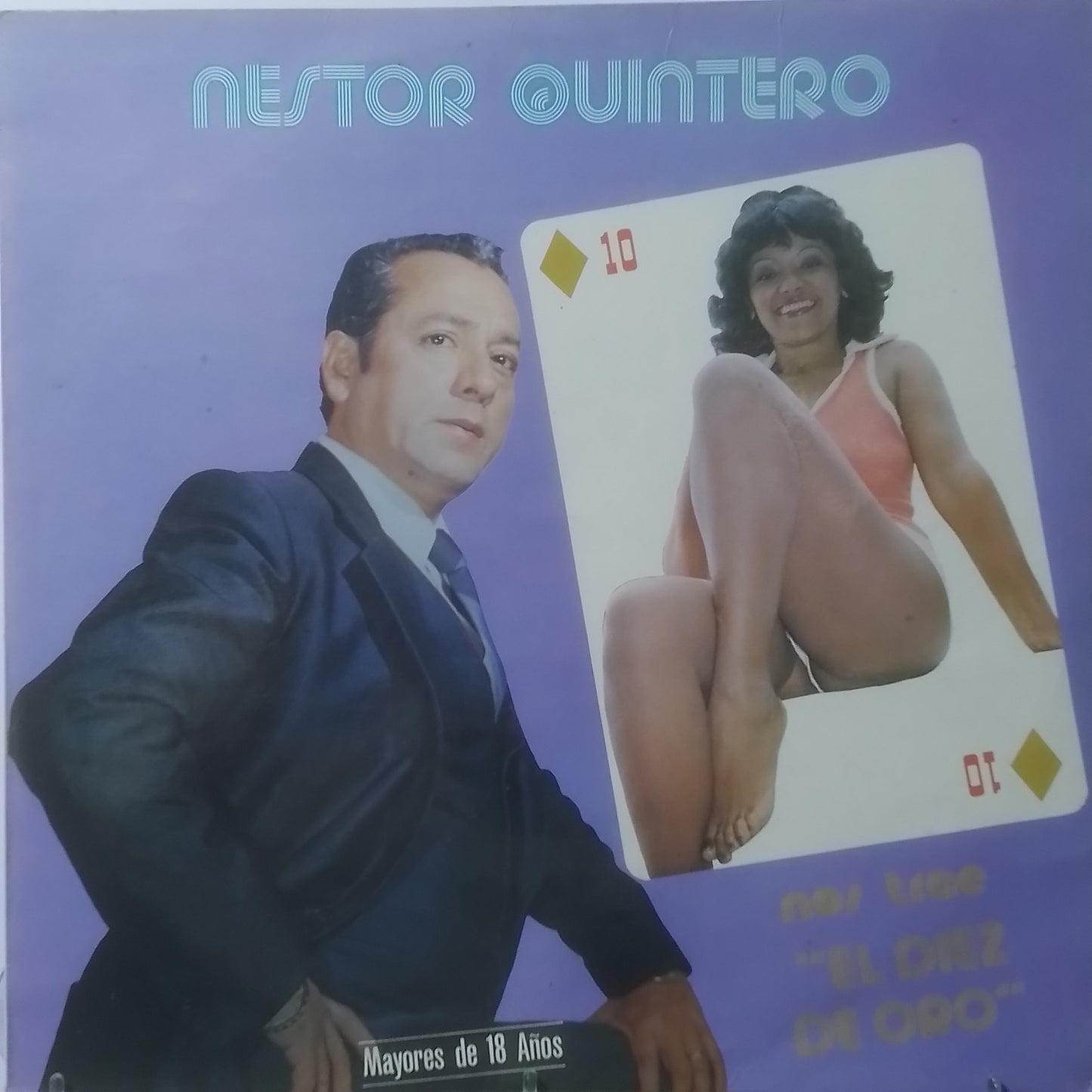 lp Nestor Quintero Nos Trae El Diez De Oro made peru 1981 comedia