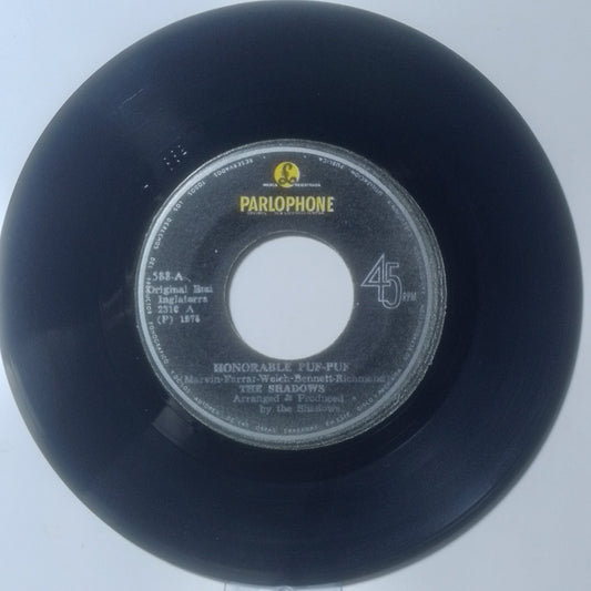 single 7" The Shadows Honorable Puff Puff / Run Billy Run made peru 1975 pop rock