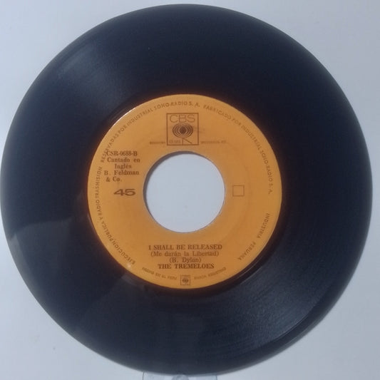 Single 7" The Tremeloes I'll See You There / I Shall Be Released made Peru 1968 rock