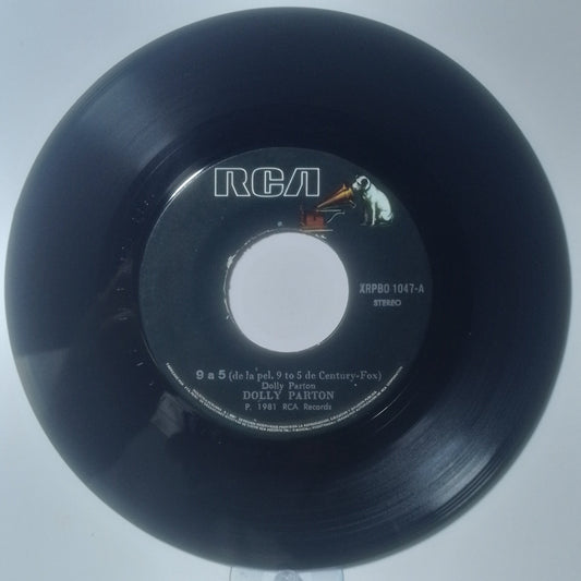 single 7" Dolly Parton 9 To 5 / Sing For The Common Man made peru 1981 rock