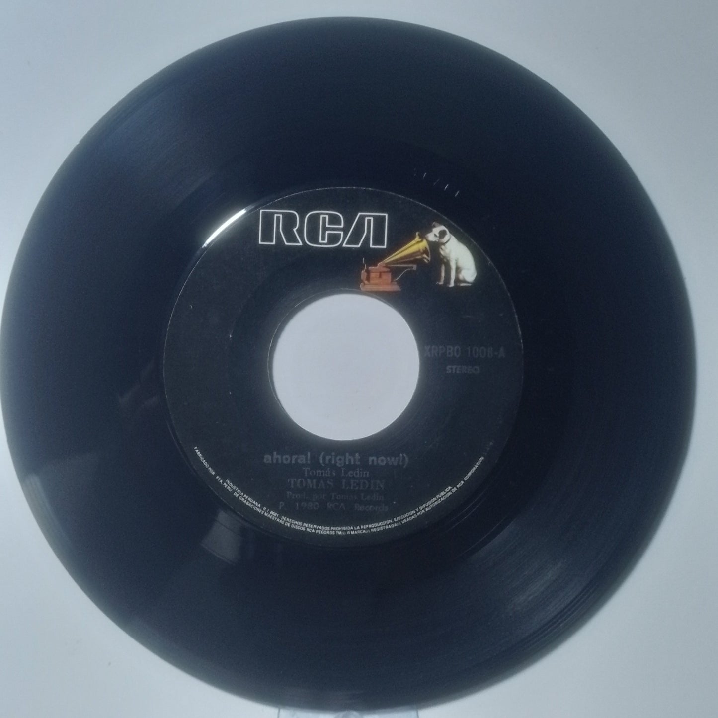 single 7" Tomas Ledin Right Now / It's Sure Worth Giving A Try made peru 1980 pop rock