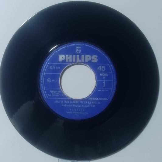 single 7" Wenchin Has Estado Alguna Vez En La Habana / Easy To Be Lazy made peru 1973 funk soul