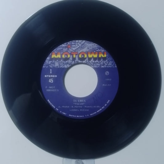 single 7" Lionel Richie You Are / You Mean More To Me made peru 1982 pop