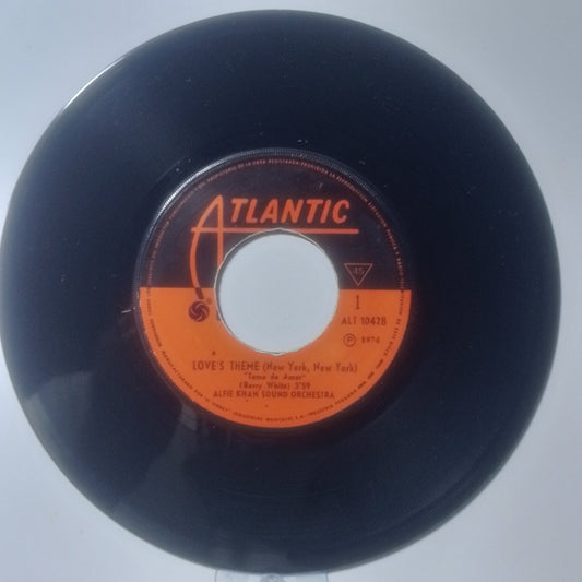 single 7" Alfie Khan Sound Orchestra Love's Theme / Under The Influence Of Love made peru 1974 jazz funk