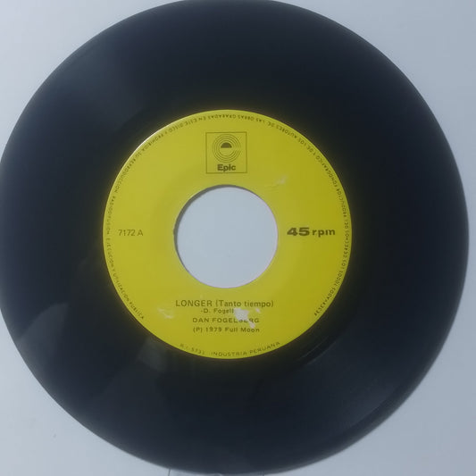 single 7" Dan Fogelberg Longer / Along The Road made peru 1979 rock