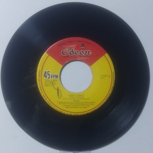 single 7" Dawn I Play And Sing / Get Out From Where We Are made peru 1971 pop rock