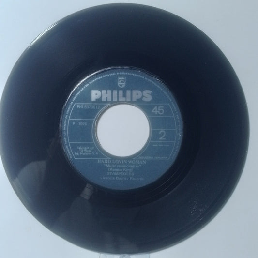 single 7" The Stampeders Hit The Road Jack / Hard Lovin Woman made peru 1975 rock