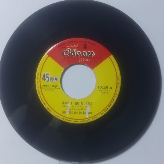 single 7" Diana Ross & The Supremes In And Out Of Love / I Guess I'll Always Love You made peru 1967 funk soul