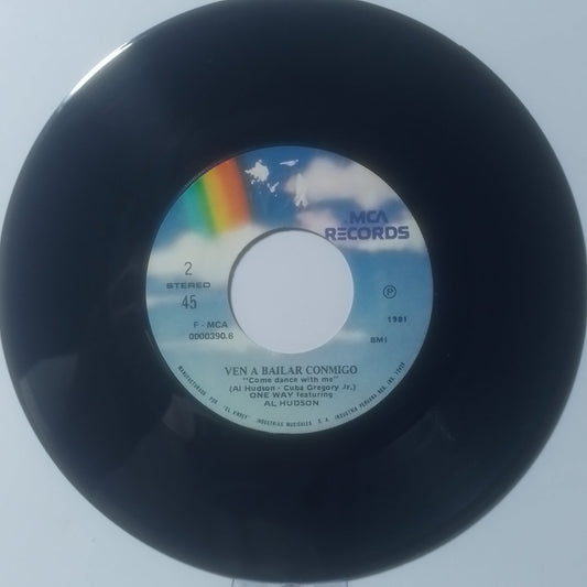 single 7" One Way Featuring Al Hudson You Can Do It / Come Dance With Me made peru 1981 funk soul