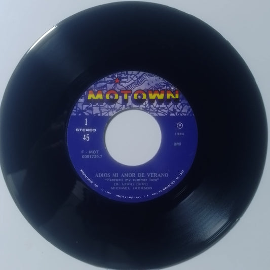 single 7" Michael Jackson Farewell My Summer Love / Call On Me made peru 1984 funk pop