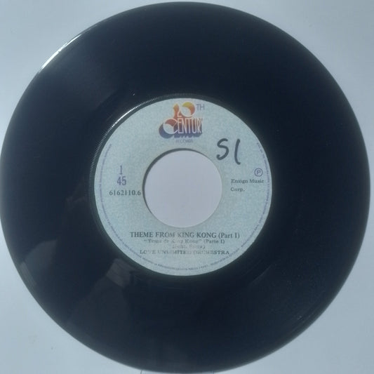 single 7" Love Unlimited Orchestra Theme From King Kong / Theme From King Kong p2 made peru 1976 funk disco