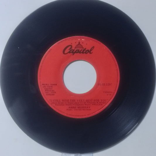 single 7" Anne Murray You Needed Me / I Still Wish The Very Best For You made peru 1978 pop country