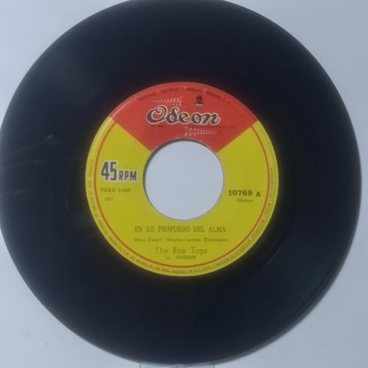 single 7" The Box Tops Soul Deep / The Happy Song made peru 1969 funk soul