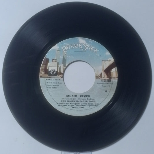 single 7" The Michael Zager Band Music Fever / Freak made peru 1978 disco