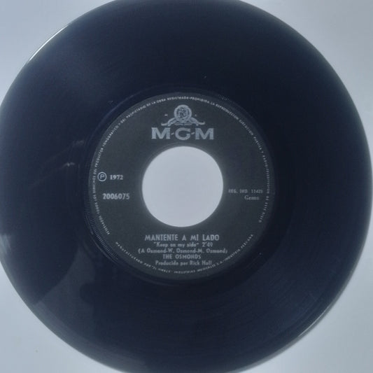 single 7" The Osmonds Yo Yo / Keep On My Side made peru 1971 pop rock