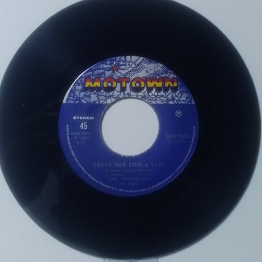 single 7" The Temptations Treat Her Like A Lady / Isn't The Night Fantastic made peru 1984 funk soul