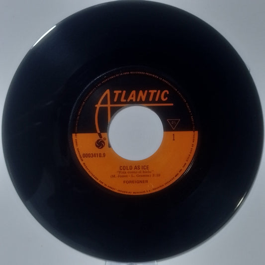 single 7" Foreigner Cold As Ice / Long, Long Way From Home made Peru 1977 rock