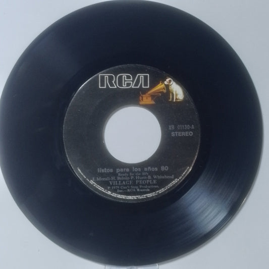 single 7" Village People Ready For The 80's / Sleazy made Peru 1979 disco