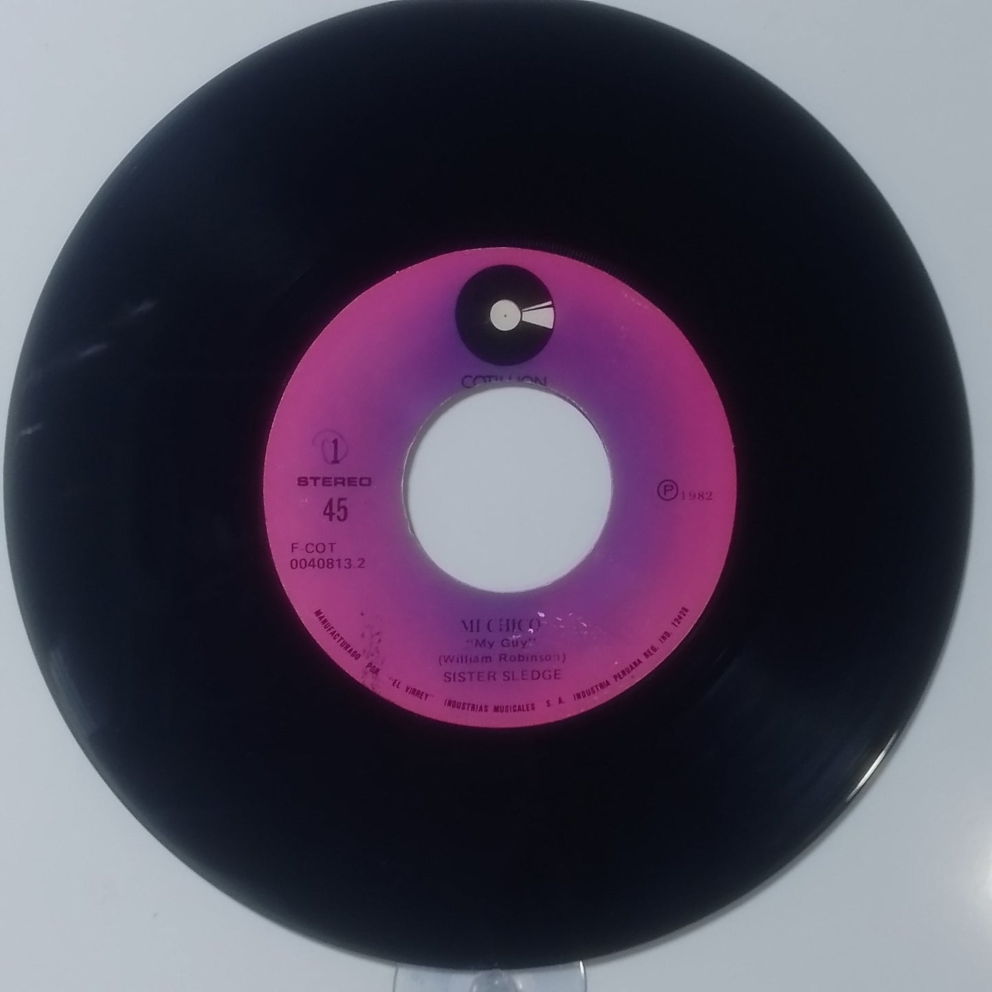 single 7" Sister Sledge My Guy / Il Macquillage Lady made Peru 1982 funk soul