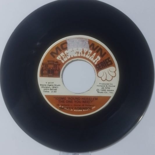 single 7" smokey Robinson & The Miracles Come 'Round Here I'm The One You Need / We Can Make It We Try made usa 1966 soul