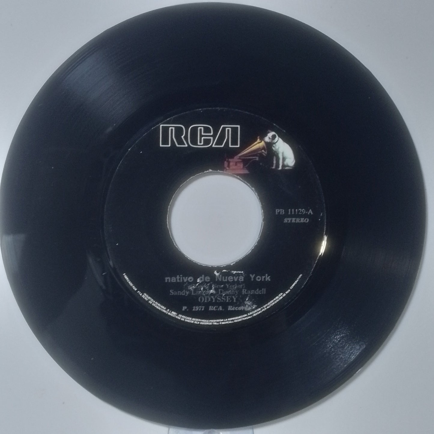 single 7" Odyssey Native New Yorker / Ever Lovin' Sam made Peru 1977 disco