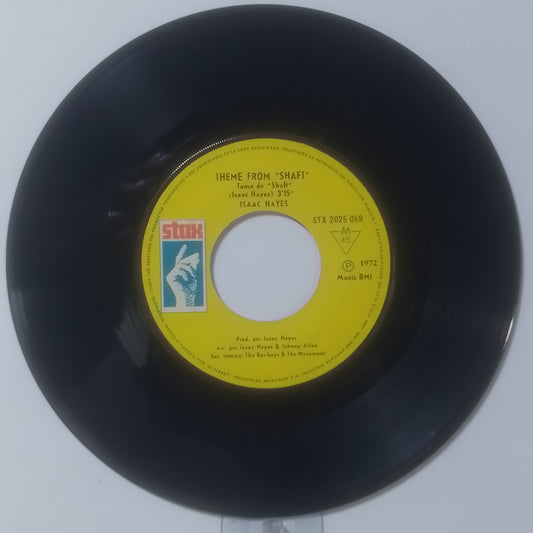 single 7" Issac Hayes Theme From Shaft / Cafe Regio's made Peru 1971 funk soul