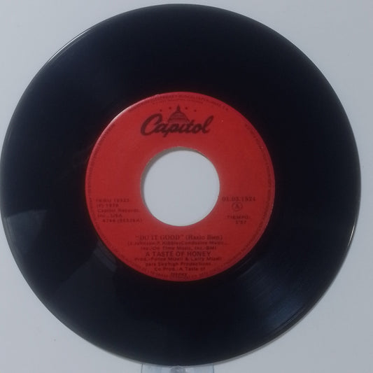 single 7" A Taste Of Honey Do It Good / I Love You made Peru 1979 disco