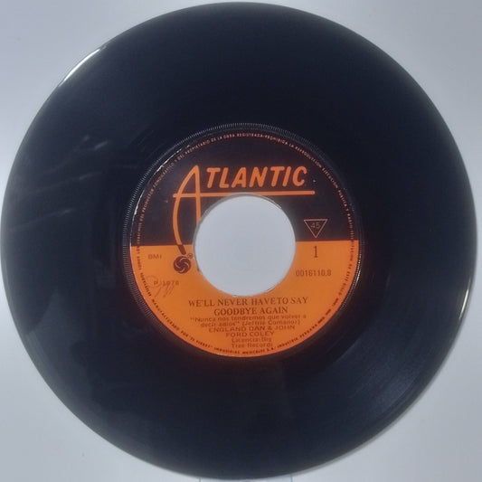 single 7" England Dan & John Ford Coley We'll Never Have to Say Goodbye Again / Calling for You Again made Peru 1978 soft rock