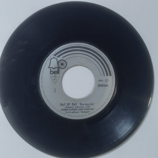 single 7" Robin Lamont Day by Day / By My Side made Peru 1973 pop rock